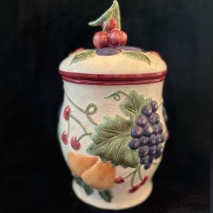 Vintage Napa Valley by Noble Excellence 12 inch canister